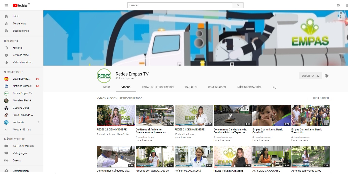 Redes Empas TV