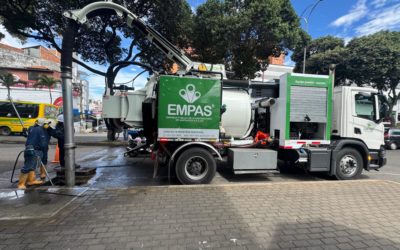 EMPAS S.A. fortalece su infraestructura con nuevas máquinas para mejorar el servicio de alcantarillado